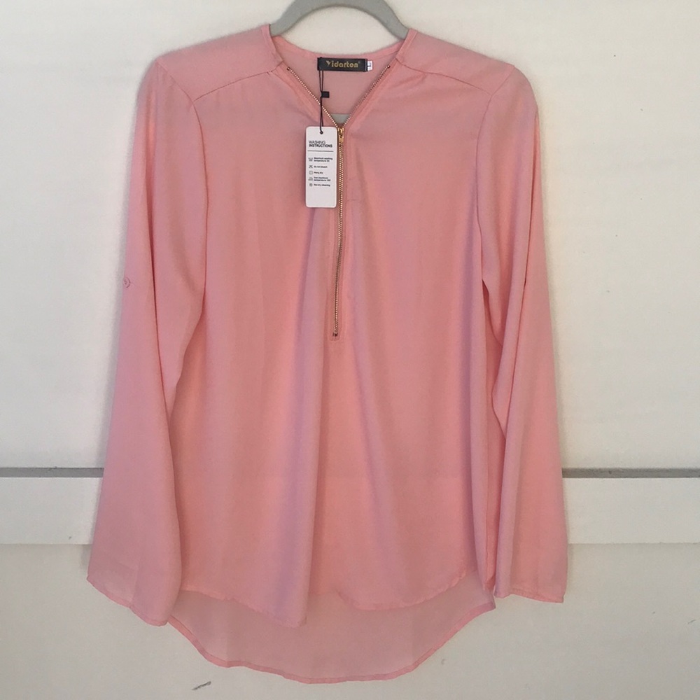 New Yidarton Blush Pink Top